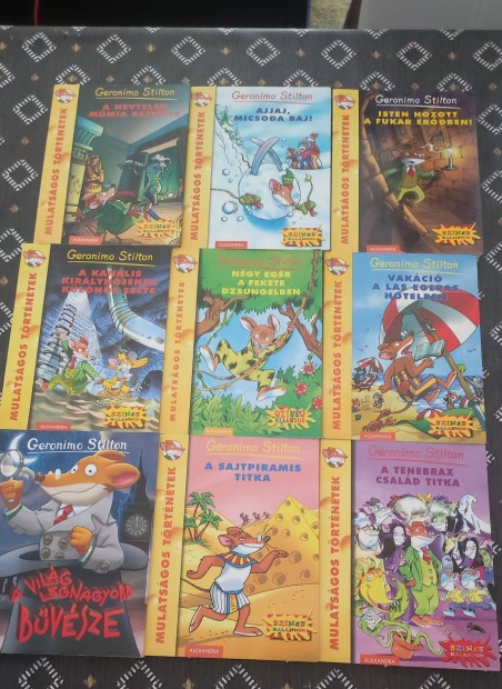 Geronimo stilton knyv