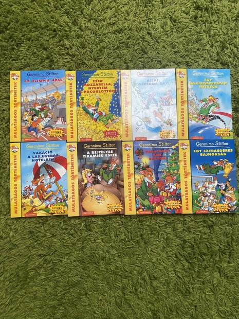 Geronimo stilton knyvek (8db)