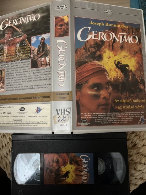 Geronimo vhs film