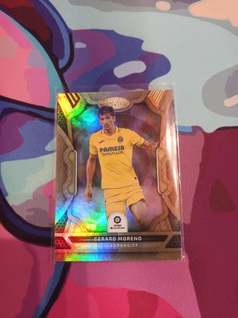 Gerrard Moreno Panini Chronicles Certified focis krtya Villareal 