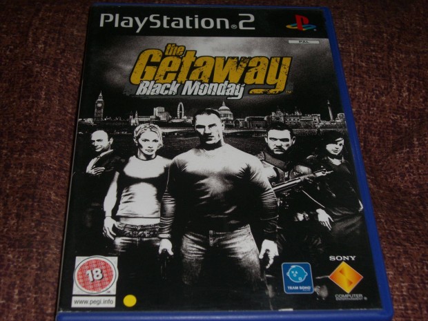 Getaway Black Monday Playstation 2 eredeti lemez ( 3000 Ft )