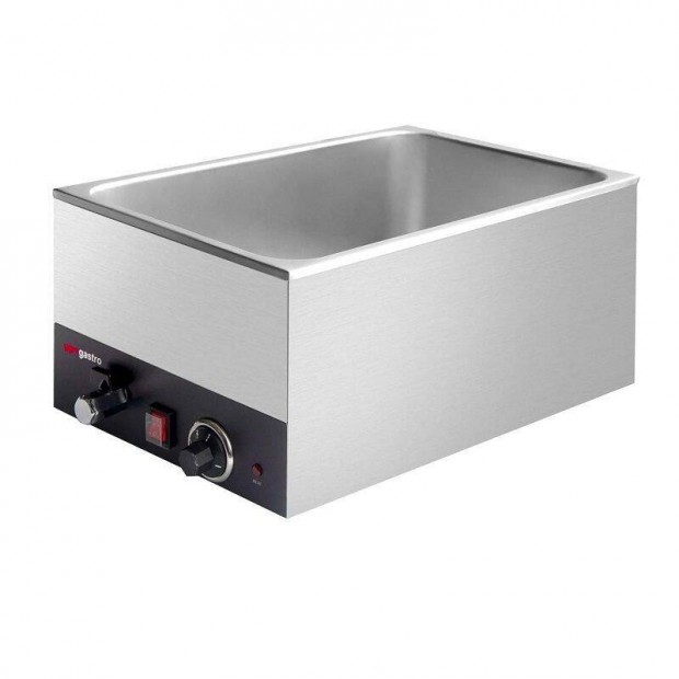 Ggm Gastro BMH230 elektromos bain-marie lefolycsappal, 1,2kW, GN 1/1