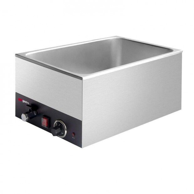 Ggm Gastro BMH230 elektromos bain-marie lefolycsappal, 1,2kW, GN 1/1,