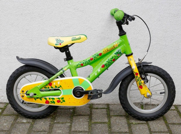 Ghost Powerkid Green 12" alu gyerek kerékpár, 6 hónap garanciával