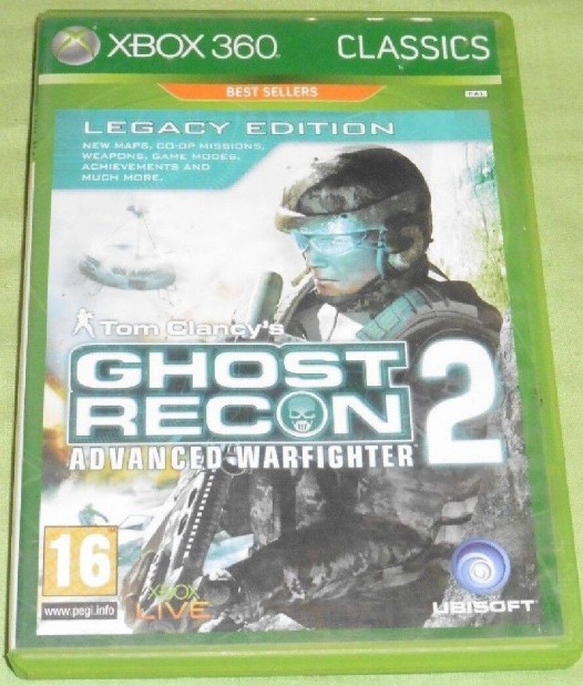 Ghost Recon - Advanced Warfighter 2. Gyri Xbox 360, Xbox ONE Jtk