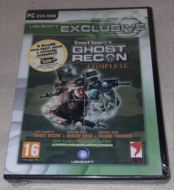Ghost Recon - Complete PC Jtk Bontatlan csomagolsban 