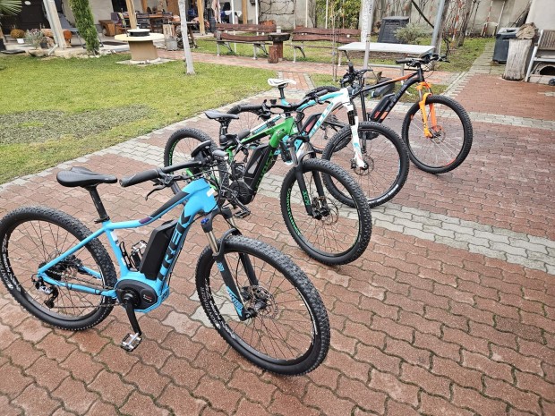 Ghost,Trek Bulls,Cube,27,5,29 es Bosch e-MTB kerkpr