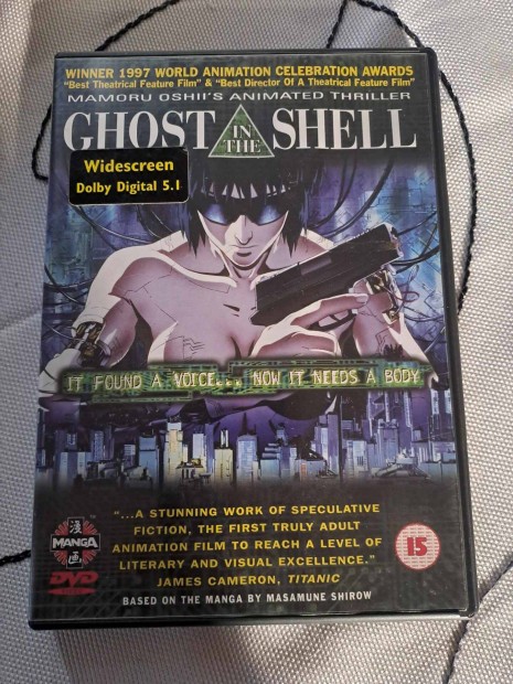 Ghost in the Shell DVD - klfldi kiadvny