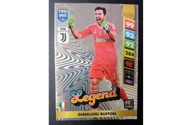 Gianluigi Buffon Olaszorszg Legend focis krtya Panini FIFA 2025