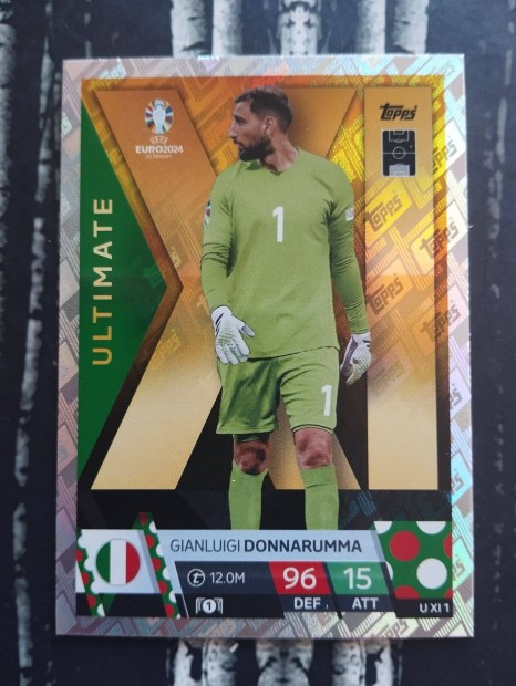 Gianluigi Donnarumma (Olaszorszg) Ultimate XI Euro 2024 focis krtya