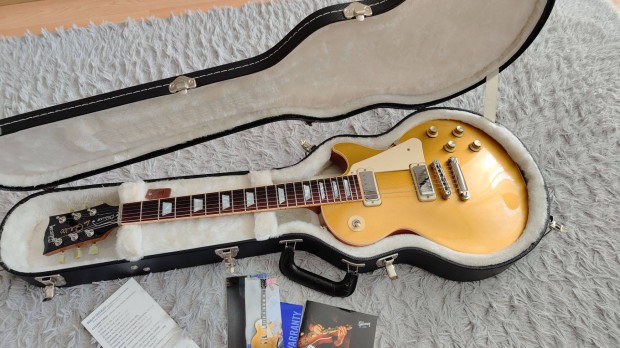Gibson Les Paul Deluxe Gold Top elektromos gitár