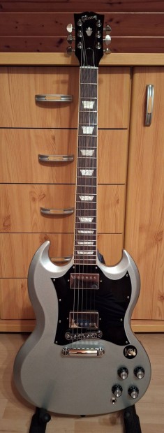 Gibson SG standard Silver mist elektromos gitár