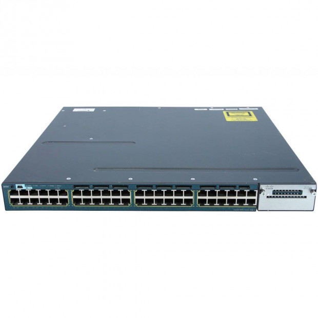 Giga ajnlat! Cisco C3560X-48P-S 48 portos switch szmlval, garanciv