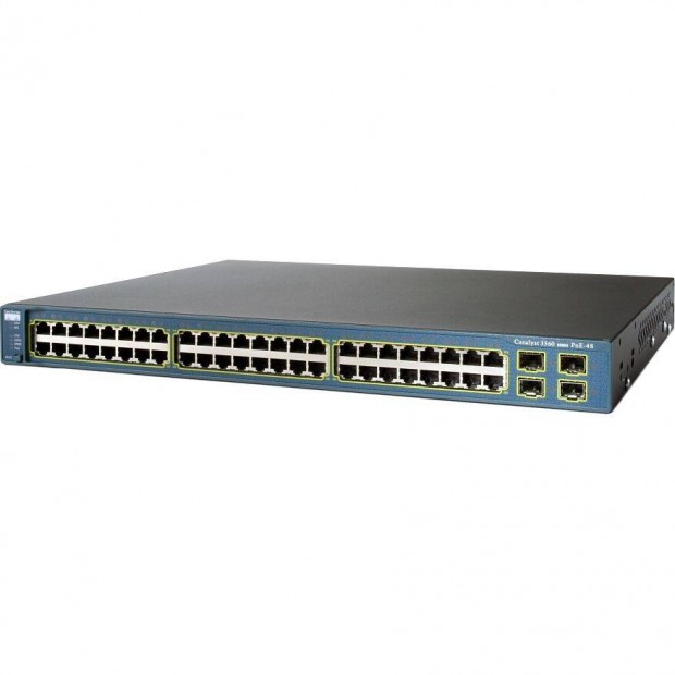 Giga ajnlat! Cisco C3560-48PS-S 48 portos switch szmlval, garanciv