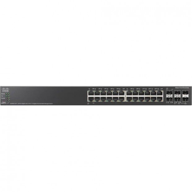 Giga ajnlat! Cisco SG500X-24P-K9 Gigabit POE switch szmlval, garanc