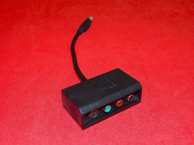Gigabyte 12CF110S011-01 S-Video RCA adapter, átalakító videókártyához