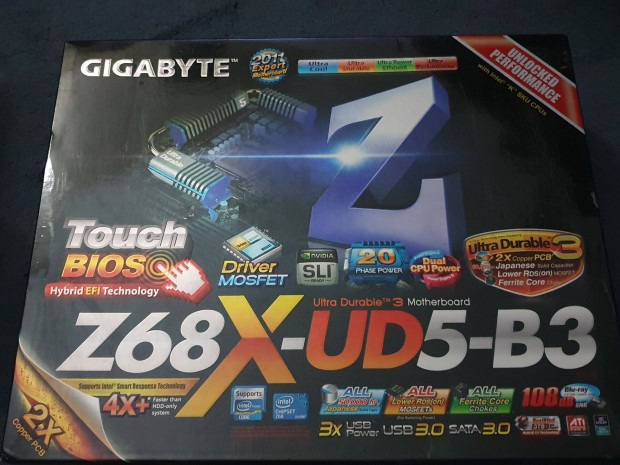 Gigabyte GA-Z68X-UD3-B3 / 1155 tuning alaplap