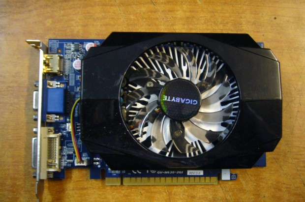 Gigabyte GT630 2 GB DDR5-s VGA krtya kzepes jtkokhoz!