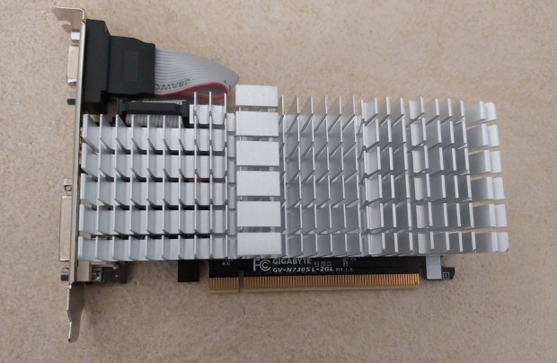 Gigabyte GT 730 2GB PCI-E VGA elad