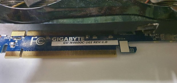 Gigabyte GV-N460OC-1GI Nvidia Geforce Gtx 460 videkrtya rev1.0