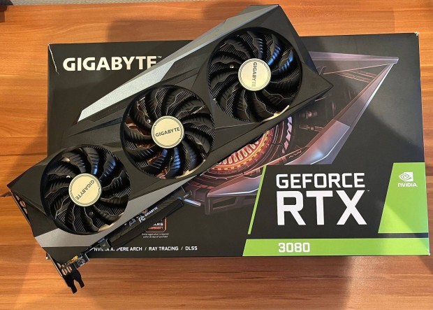 Gigabyte Gaming OC Rtx 3080 10GB Lhr - Dobozban, tartozkaival egytt