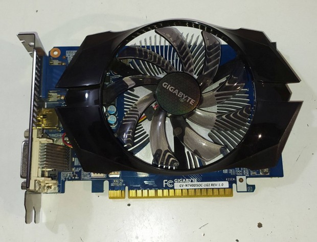 Gigabyte Geforce GT740 OC 1GB 128bit Gddr5 PCI-E videkrtya
