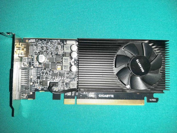 Gigabyte Geforce Gt 1030 Low Profile Gddr5 2GB GV-N1030D5-2GL