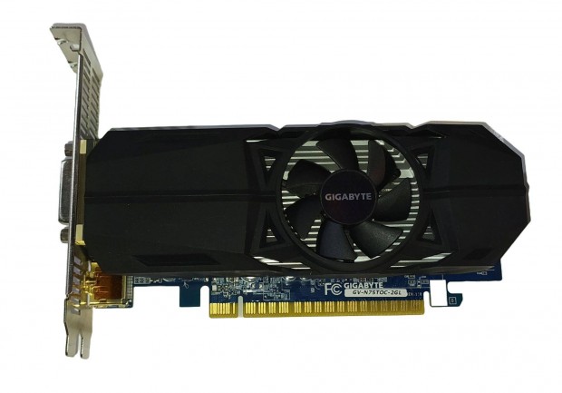 Gigabyte Geforce Gtx750 Ti OC 2GB 128bit Gddr5 PCI-E videkrtya