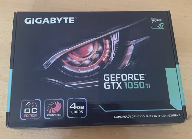 Gigabyte Geforce Gtx 1050TI OC Videokrtya