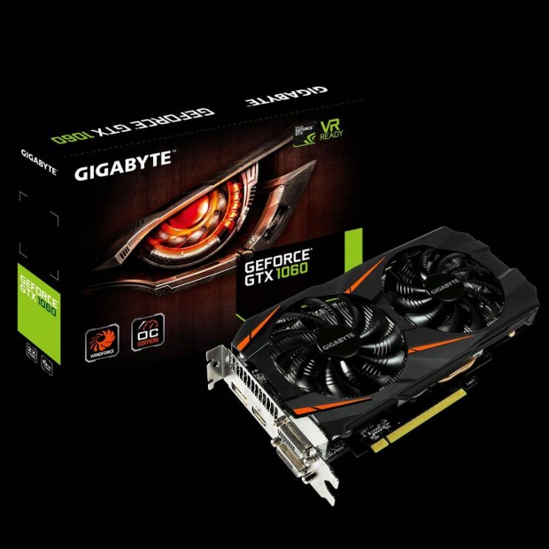 Gigabyte Geforce Gtx 1060 Windforce OC 6G elad