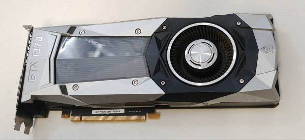 Gigabyte Geforce Gtx 1070 Founders 8GB Gddr5 256bit videokrtya