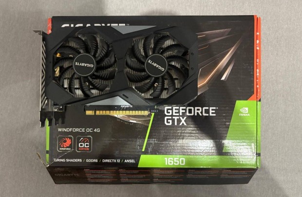 Gigabyte Geforce Gtx 1650 4 GB Videkrtya