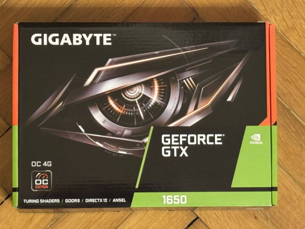 Gigabyte Geforce Gtx 1650 elad