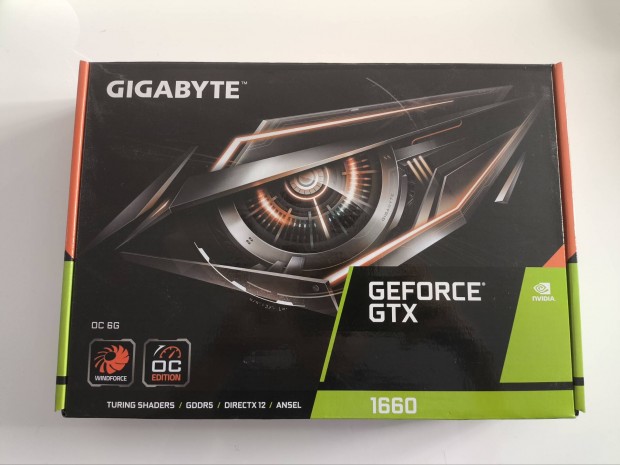 Gigabyte Geforce Gtx 1660 OC 6GB 