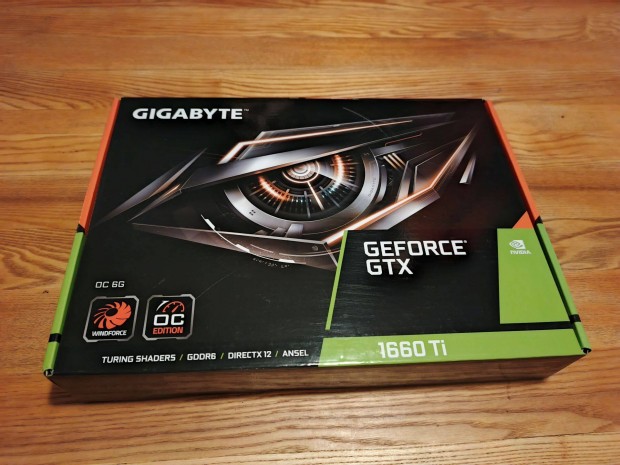 Gigabyte Geforce Gtx 1660 Ti OC 6GB