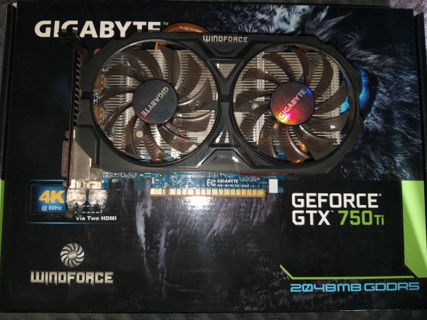 Gigabyte Geforce Gtx 750 Ti 2GB Gddr5 OC