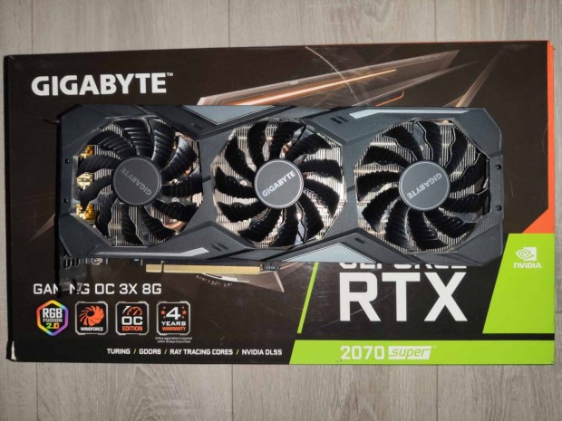 Gigabyte Geforce Rtx 2070 Super videkrtya