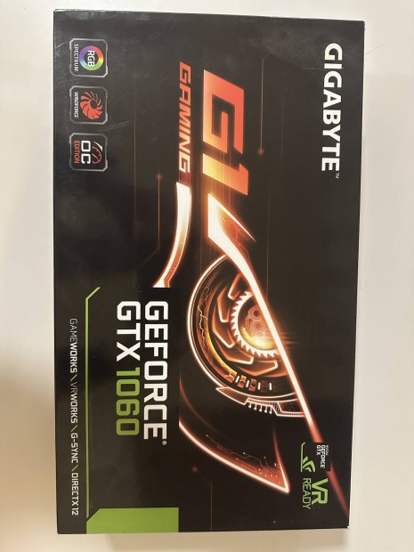 Gigabyte Gtx 1060 6GB OC G1 Gaming