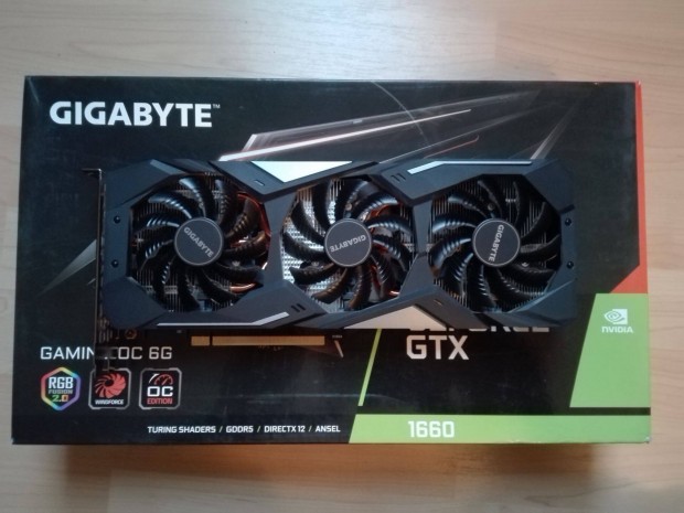 Gigabyte Gtx 1660 Gtx1660 Gaming OC 6G - Posta OK