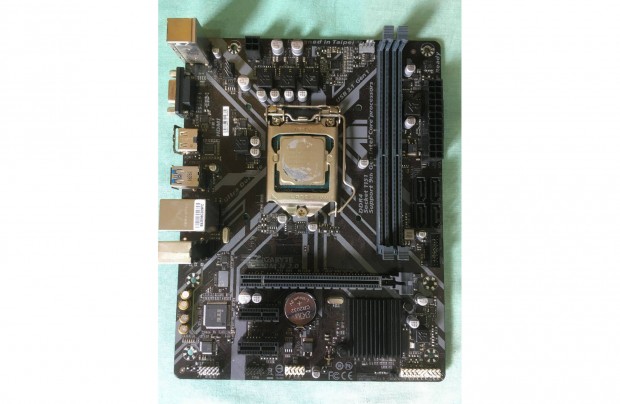 Gigabyte H310M H 2.0 alaplap + intel G5400 processzor