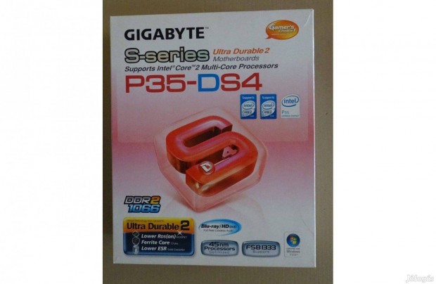 Gigabyte P35-DS4 alaplap Doboza!