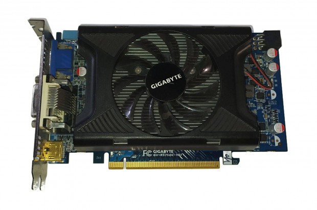 Gigabyte Radeon HD5750 OC 1GB 128bit Gddr5 PCI-E videkrtya