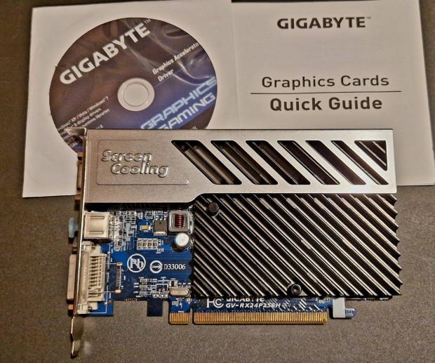 Gigabyte Radeon HD 2400Pro 256MB videkrtya