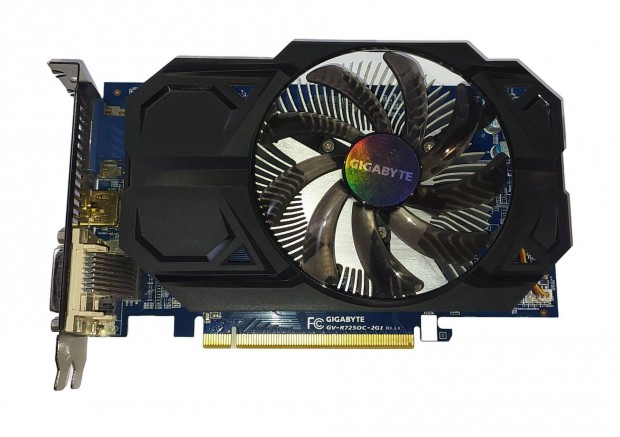 Gigabyte Radeon R7 250 2GB 128bit PCI-E videkrtya