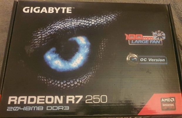 Gigabyte Radeon R7 250 OC 2GB Gddr3 128bit Videokrtya