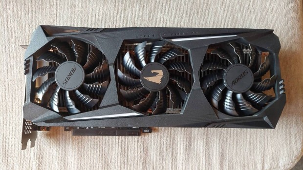 Gigabyte Radeon Rx5700xt Aorus 8gb-os rgb-s videokrtya jszer! 