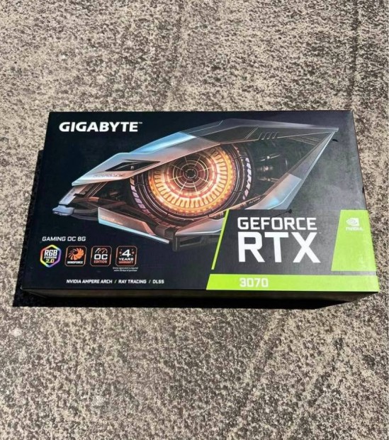 Gigabyte Rtx 3070 Gaming OC 8GB 256Bit