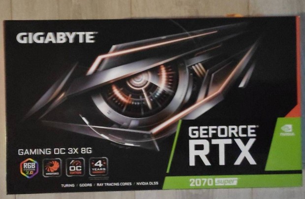 Gigabyte Rtx Geforce 2070 super Gaming OC 3x 8g