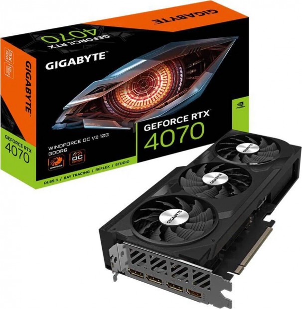 Gigabyte Windforce Rtx 4070 OC V2 12GB - Garancis