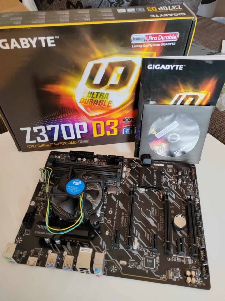 Gigabyte Z370P D3 + Intel Core i5-8600 6-Core